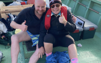 Joanne Norman On Her Last Leg of the Oceans Seven…Done